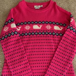 VINEYARD VINES GIRLS SWEATER WITH CASHMERE
